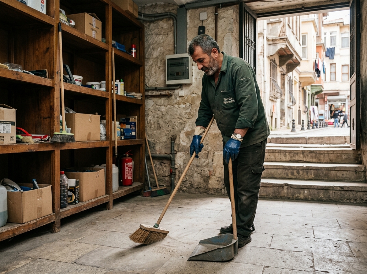 Kömürlük ve bodrum alanı temizliği